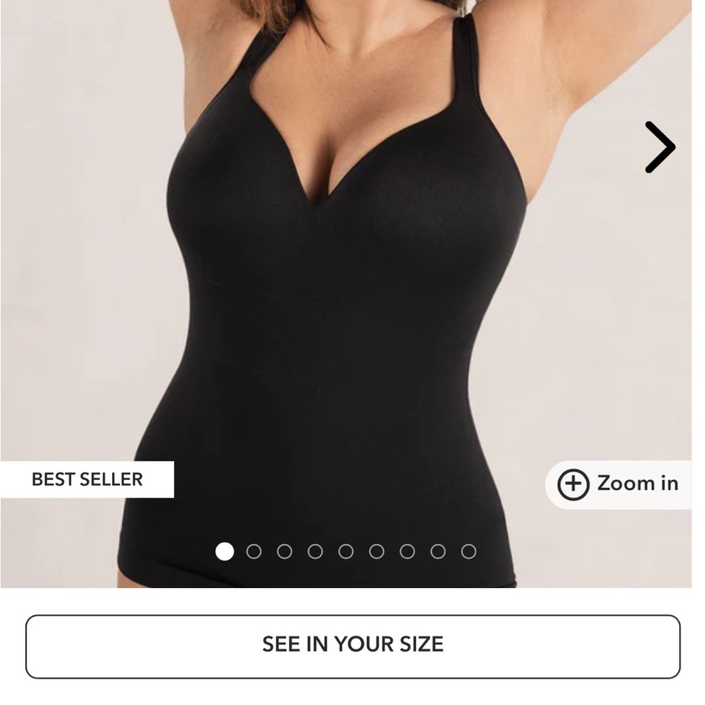 Shapermint sweetheart built-in bra Shapewear Tank